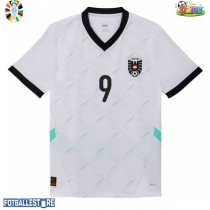 Østerrike Marcel Sabitzer #9 Bortedrakt Dame EM 2024 Kortermet